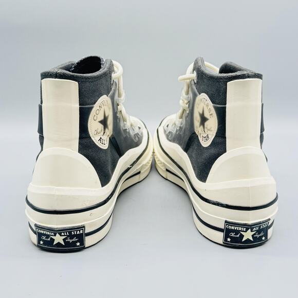 Converse Shoes Womens 7 Black High Top Chuck Taylor 70 Utility Hi Storm Wind - Picture 8 of 12